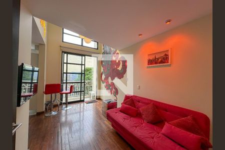 Sala/Cozinha de apartamento para alugar com 1 quarto, 50m² em Pompeia, São Paulo