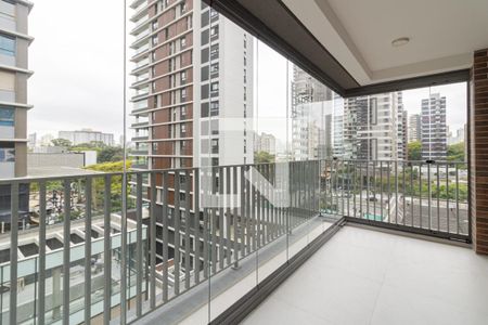 Varanda da Sala de apartamento à venda com 2 quartos, 97m² em Indianópolis, São Paulo