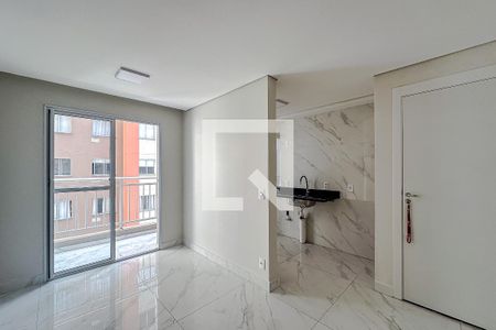 Sala de apartamento para alugar com 2 quartos, 42m² em Ponte Pequena, São Paulo