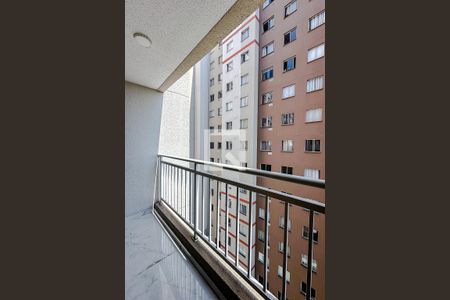 Varanda da Sala de apartamento para alugar com 2 quartos, 42m² em Ponte Pequena, São Paulo