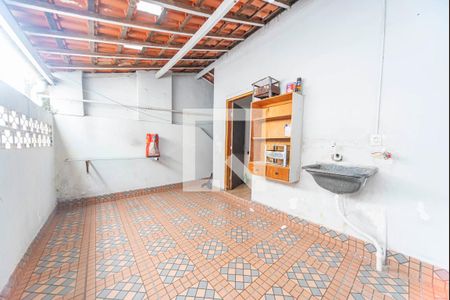Varanda da Sala/Cozinha de casa para alugar com 1 quarto, 50m² em Parque Gerassi, Santo André