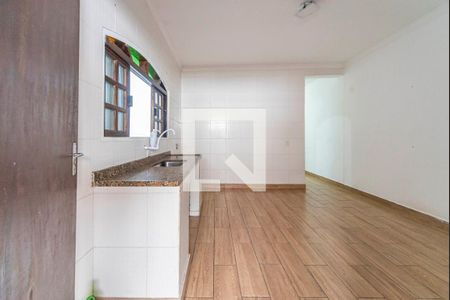 Sala/Cozinha de casa para alugar com 1 quarto, 50m² em Parque Gerassi, Santo André