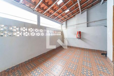 Varanda da Sala/Cozinha de casa para alugar com 1 quarto, 50m² em Parque Gerassi, Santo André