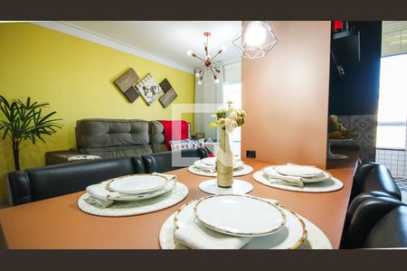 Sala de apartamento para alugar com 2 quartos, 80m² em Vila Caiçara, Praia Grande