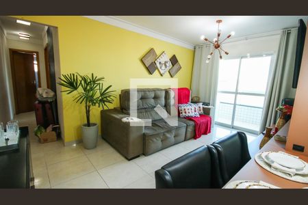 Sala de apartamento para alugar com 2 quartos, 80m² em Vila Caiçara, Praia Grande