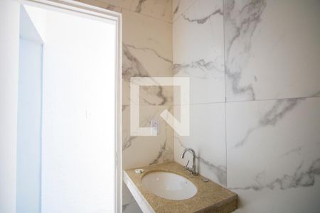 Banheiro de casa para alugar com 1 quarto, 40m² em Jardim Irene, Santo André