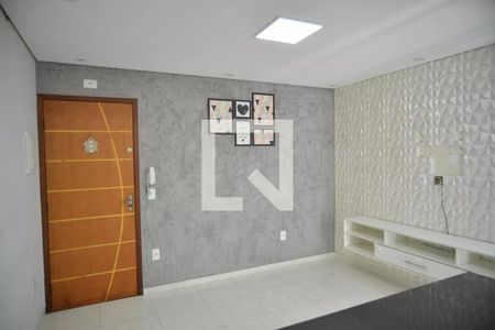 Sala de apartamento para alugar com 2 quartos, 59m² em Vila Camilópolis, Santo André