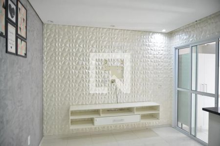 Sala de apartamento para alugar com 2 quartos, 59m² em Vila Camilópolis, Santo André