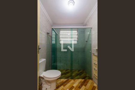Banheiro de casa para alugar com 2 quartos, 80m² em Jardim Imperador (zona Leste), São Paulo