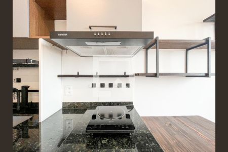 Sala/Cozinha de apartamento para alugar com 1 quarto, 24m² em Pompeia, São Paulo