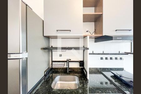 Sala/Cozinha de apartamento para alugar com 1 quarto, 24m² em Pompeia, São Paulo