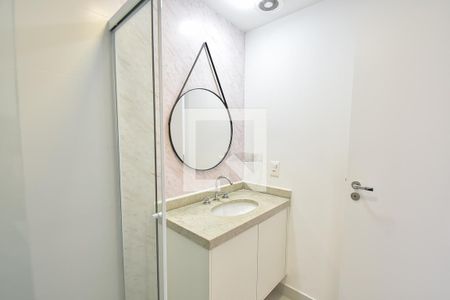 Banheiro Social de apartamento para alugar com 1 quarto, 27m² em Cursino, São Paulo