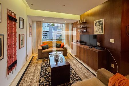 Sala de apartamento à venda com 3 quartos, 95m² em Buritis, Belo Horizonte
