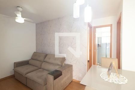 Sala de apartamento para alugar com 2 quartos, 49m² em Campo Grande, Rio de Janeiro