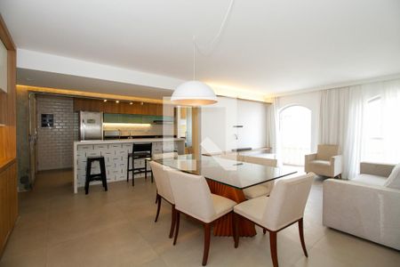Sala de Estar e Jantar de apartamento para alugar com 3 quartos, 180m² em Perdizes, São Paulo