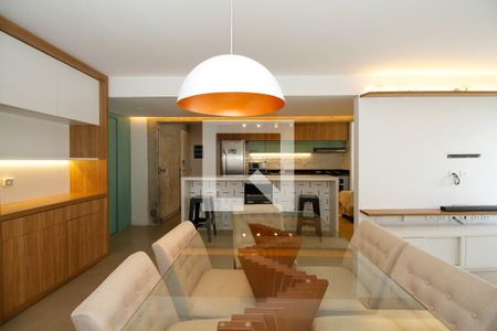 Sala de Estar e Jantar de apartamento para alugar com 3 quartos, 180m² em Perdizes, São Paulo