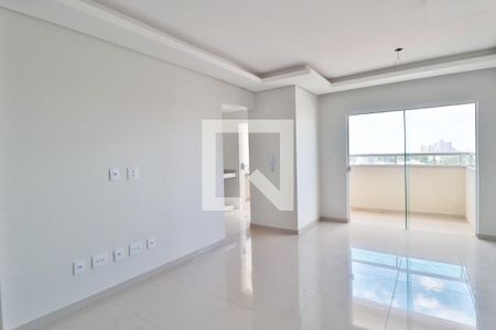 Sala de apartamento para alugar com 2 quartos, 70m² em Santa Mônica, Uberlândia