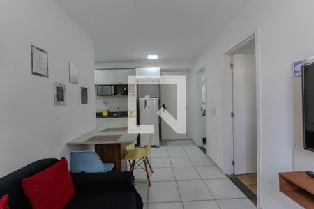 Sala de apartamento para alugar com 2 quartos, 37m² em Bela Vista, São Paulo