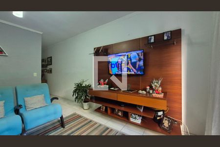 Sala de apartamento à venda com 2 quartos, 78m² em Parque das Nações, Santo André
