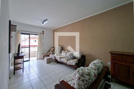 Sala de apartamento para alugar com 2 quartos, 100m² em Vila Tupi, Praia Grande