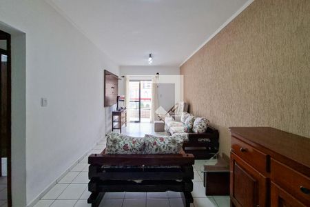 Sala de apartamento para alugar com 2 quartos, 100m² em Vila Tupi, Praia Grande