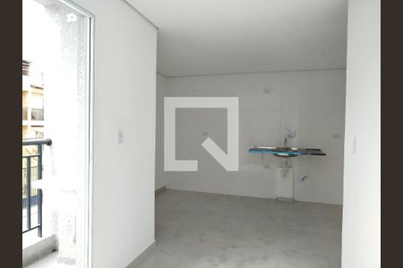 Cozinha de kitnet/studio à venda com 1 quarto, 25m² em Vila Carrão, São Paulo