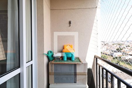 Sacada de apartamento à venda com 3 quartos, 70m² em Vila Valparaíso, Santo André