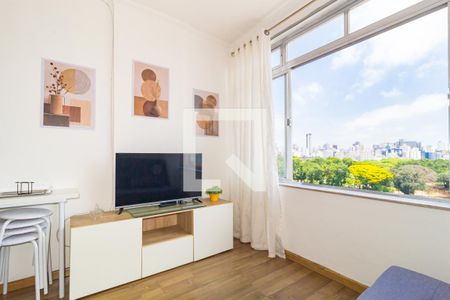 Sala de apartamento para alugar com 1 quarto, 35m² em Brás, São Paulo
