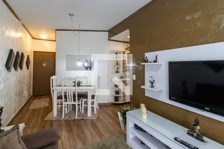 Sala de apartamento para alugar com 1 quarto, 50m² em Aviação, Praia Grande