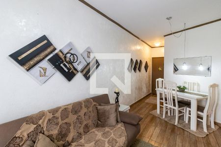Sala de apartamento para alugar com 1 quarto, 50m² em Aviação, Praia Grande