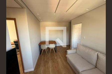 Sala  de apartamento à venda com 2 quartos, 50m² em Campo Alegre, Belo Horizonte