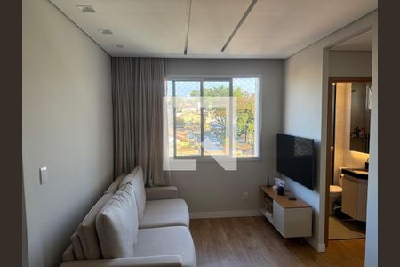 Sala  de apartamento à venda com 2 quartos, 50m² em Campo Alegre, Belo Horizonte