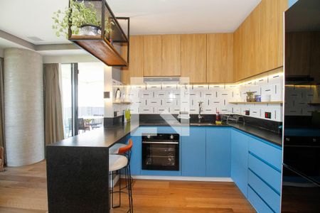 Sala e Cozinha de apartamento para alugar com 1 quarto, 63m² em Sumarezinho, São Paulo
