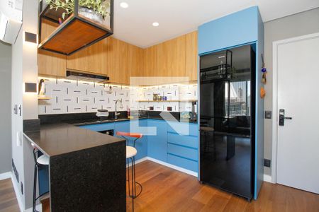 Sala e Cozinha de apartamento para alugar com 1 quarto, 63m² em Sumarezinho, São Paulo