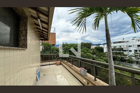Varanda de apartamento à venda com 3 quartos, 240m² em Recreio dos Bandeirantes, Rio de Janeiro