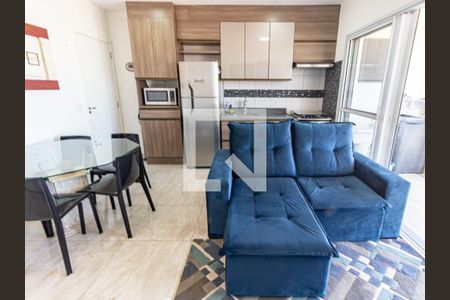 Sala/Cozinha de apartamento para alugar com 2 quartos, 45m² em Vila Invernada, São Paulo