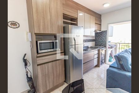 Sala/Cozinha de apartamento para alugar com 2 quartos, 45m² em Vila Invernada, São Paulo