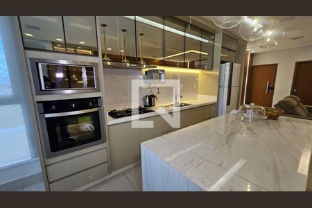 Cozinha de apartamento para alugar com 3 quartos, 117m² em Jardim Atlantico, Goiânia