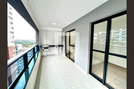 Varanda da Sala de apartamento para alugar com 3 quartos, 89m² em Vila Augusta, Guarulhos