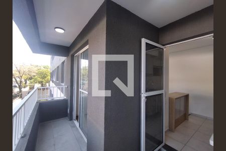 Varanda da Sala de apartamento para alugar com 2 quartos, 42m² em Vila Vermelha, São Paulo
