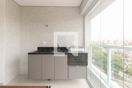 Varanda Gourmet  de apartamento à venda com 2 quartos, 81m² em Cidade Mãe do Céu, São Paulo