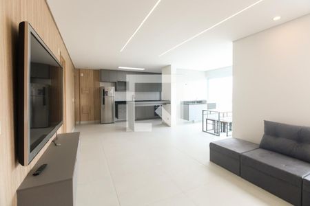 Sala  de apartamento à venda com 2 quartos, 81m² em Cidade Mãe do Céu, São Paulo