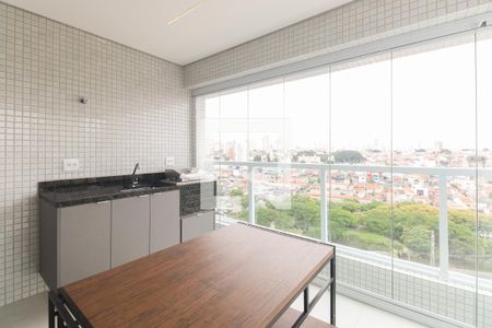 Varanda Gourmet  de apartamento à venda com 2 quartos, 81m² em Cidade Mãe do Céu, São Paulo