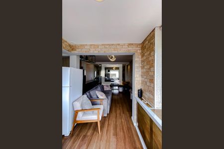 Varanda da Sala de apartamento à venda com 2 quartos, 58m² em Vila Prudente, São Paulo