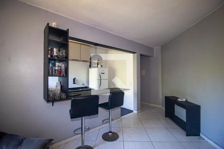 Sala de apartamento à venda com 1 quarto, 45m² em Nonoai, Porto Alegre