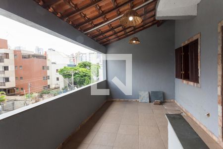 Varanda da Sala de casa à venda com 3 quartos, 180m² em Buritis, Belo Horizonte
