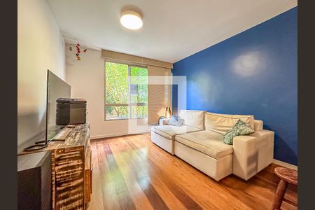 Sala de apartamento para alugar com 1 quarto, 61m² em Cosme Velho, Rio de Janeiro