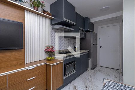 sala, cozinha e área de serviço compartilhadas_3 de apartamento para alugar com 1 quarto, 29m² em Sacoma, São Paulo