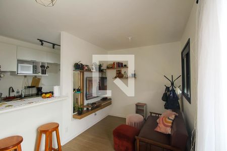 Sala de apartamento para alugar com 1 quarto, 39m² em Parque da Vila Prudente, São Paulo