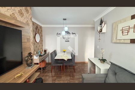 Sala - Sala de Jantar  de apartamento à venda com 2 quartos, 48m² em Vila Bela Vista, Santo André